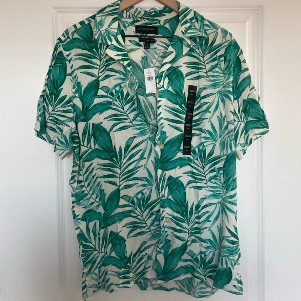 NWT Banana Republic Hawaiian Shirt